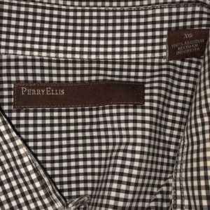 Perry Ellis long sleeve button down shirt XL